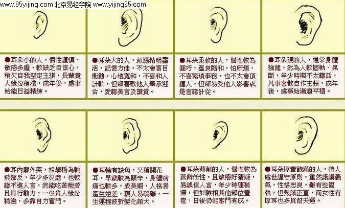刘恒注解面相知识,看耳朵面相知道命运 - 面相预测学 - 北京风水学会